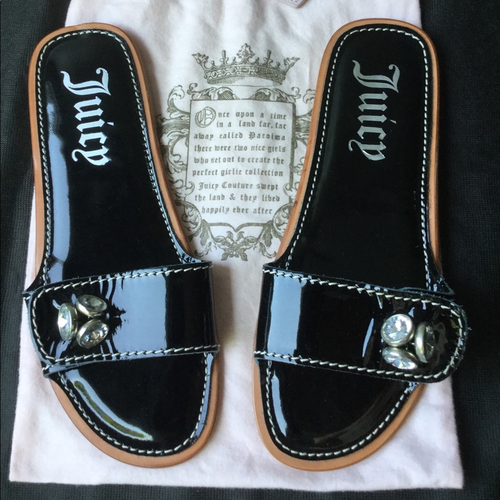 Juicy Couture Patent Leather sandals
